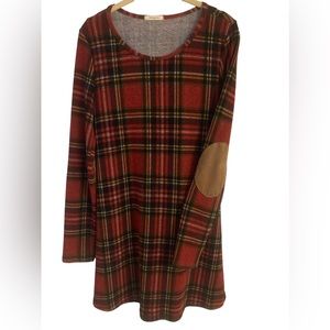 Plaid dress/Size Medium